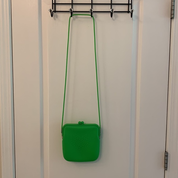 Green Silicon Rubber Crossbody / Clutch - Picture 13 of 16